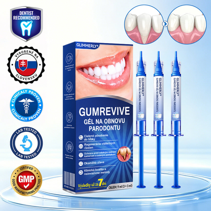 🥇𝑮𝒍𝒊𝒎𝒎𝒆𝒓𝒍𝒚® 🦷 𝑮𝒖𝒎𝑹𝒆𝒗𝒊𝒗𝒆 – gél na obnovu parodontu
