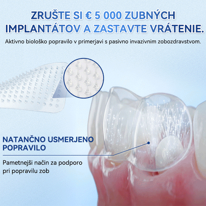 🦷𝐆𝐥𝐢𝐦𝐦𝐞𝐫𝐥𝐲® Tideglusib zuby a dasna Opravná náplasť s mikroihlami  | Pokročilé zubné pásiky s aktiváciou kmeňových buniek (obnova skloviny a dentínu • posilnenie ďasien • odstránenie zubného kameňa a zápachu • zastavenie citlivosti zubov)